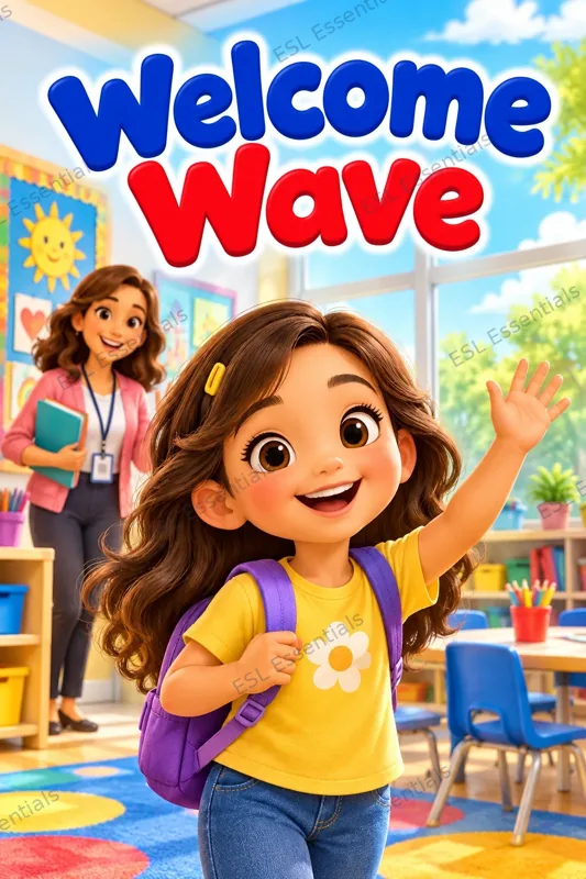 Welcome Wave — illustrated story cover